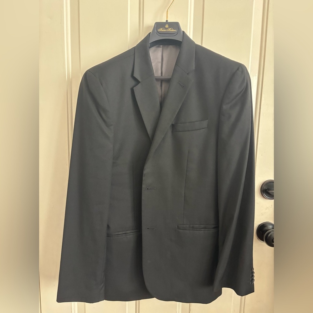 H&M Venalba Wool Black Suit Jacket Blazer